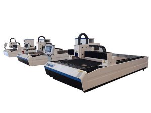 stroj za lasersko rezanje vlakana visoke preciznosti, dvostruki linearni motor za metalnu ploču